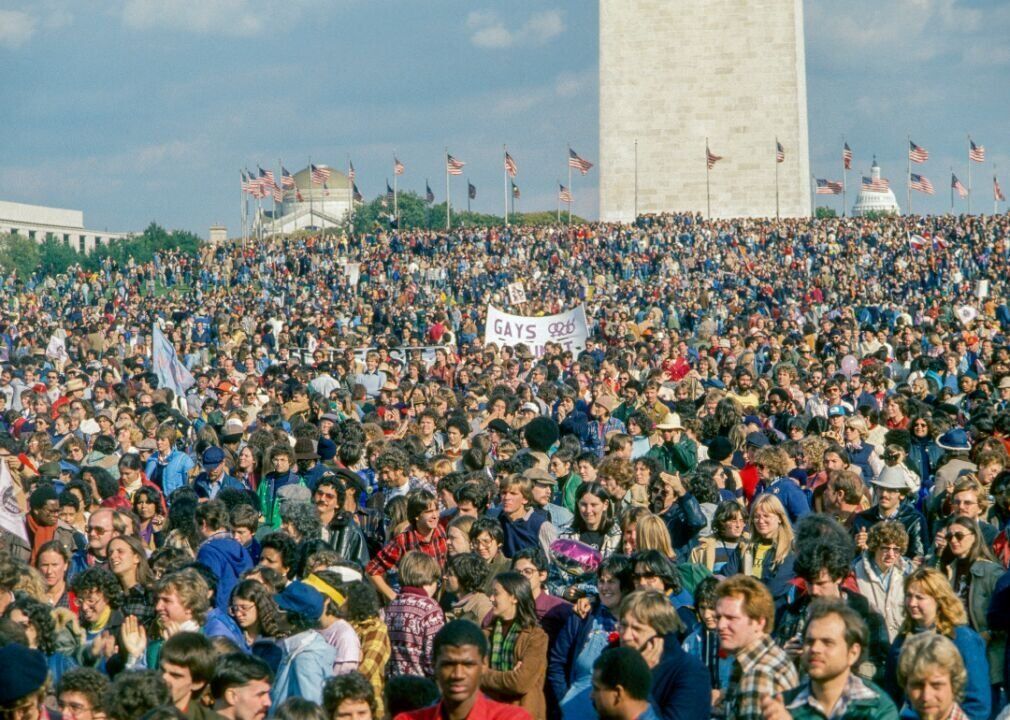 1979: National March on Washington for Lesbian and Gay Rights